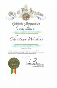 Certificate Council Award