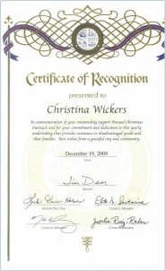 Certificate Of Recognition Image